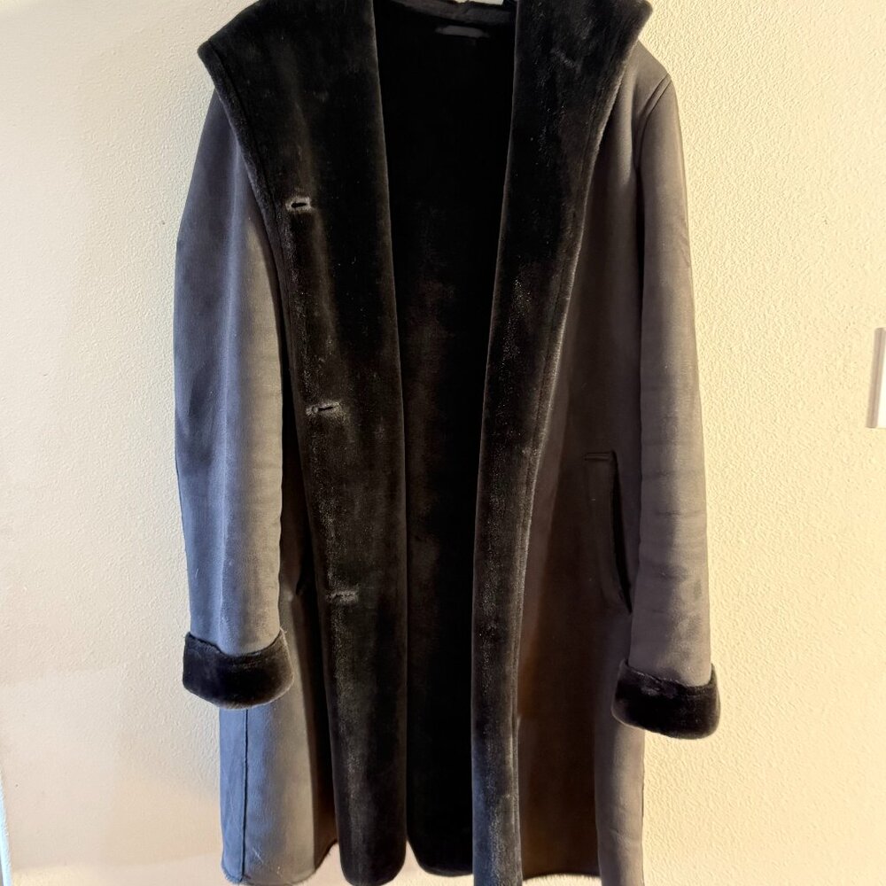 Mid-Length Hooded Coat